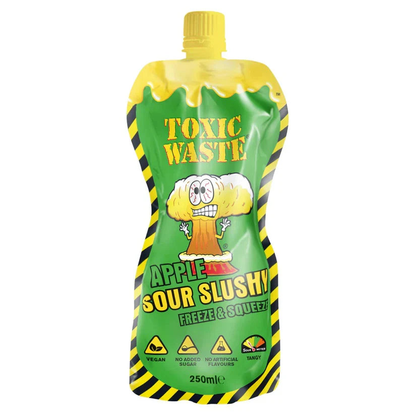 Toxic Waste Slushy Sour Apple MHD 09.2025