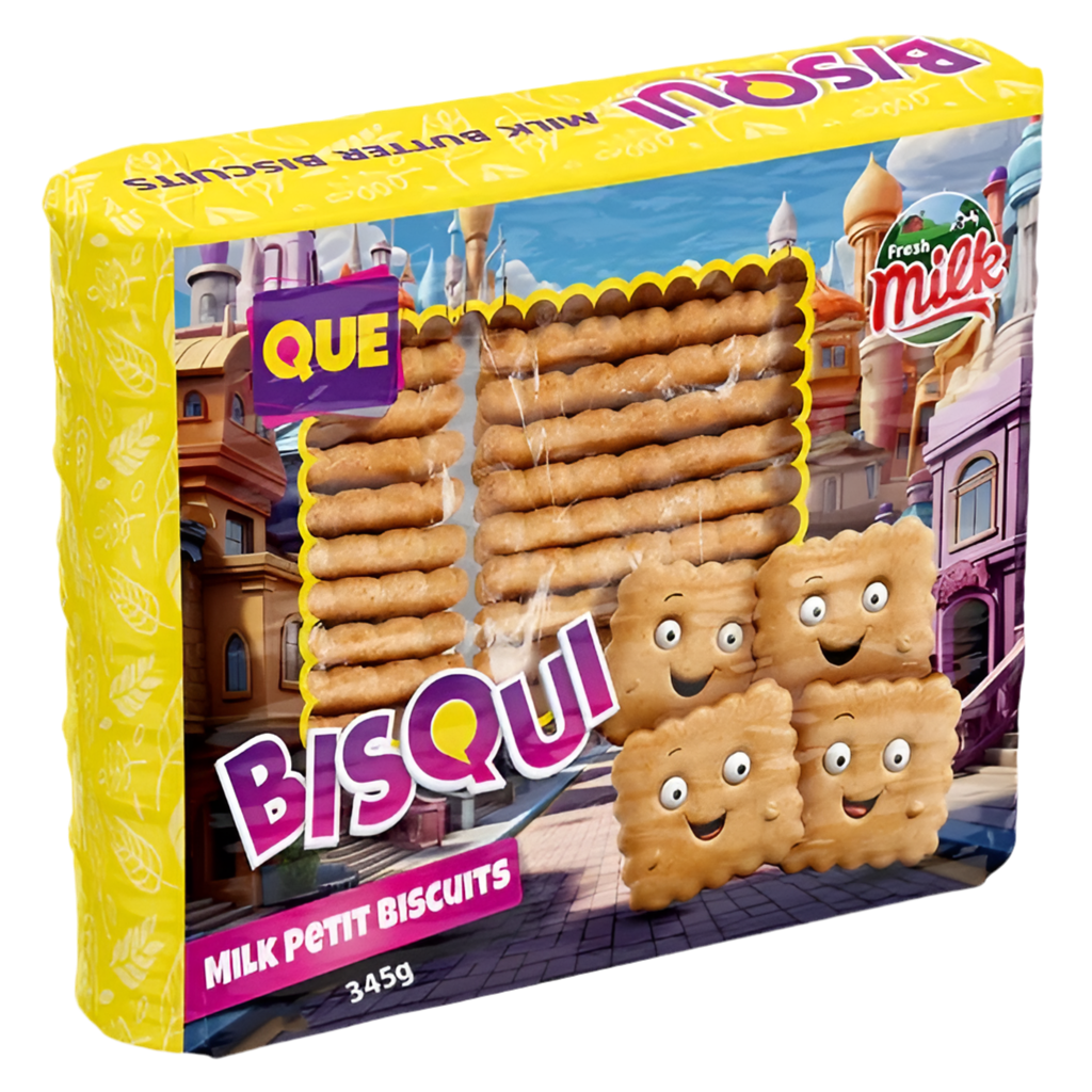 Que Bisqui Milk Flavor