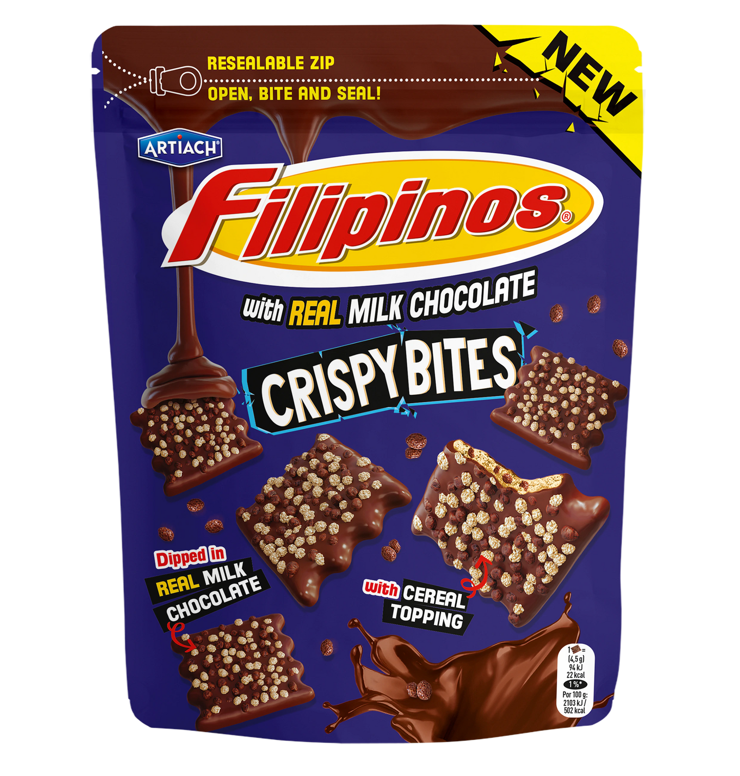 Filipino Crispy Bits Milk Chocolate