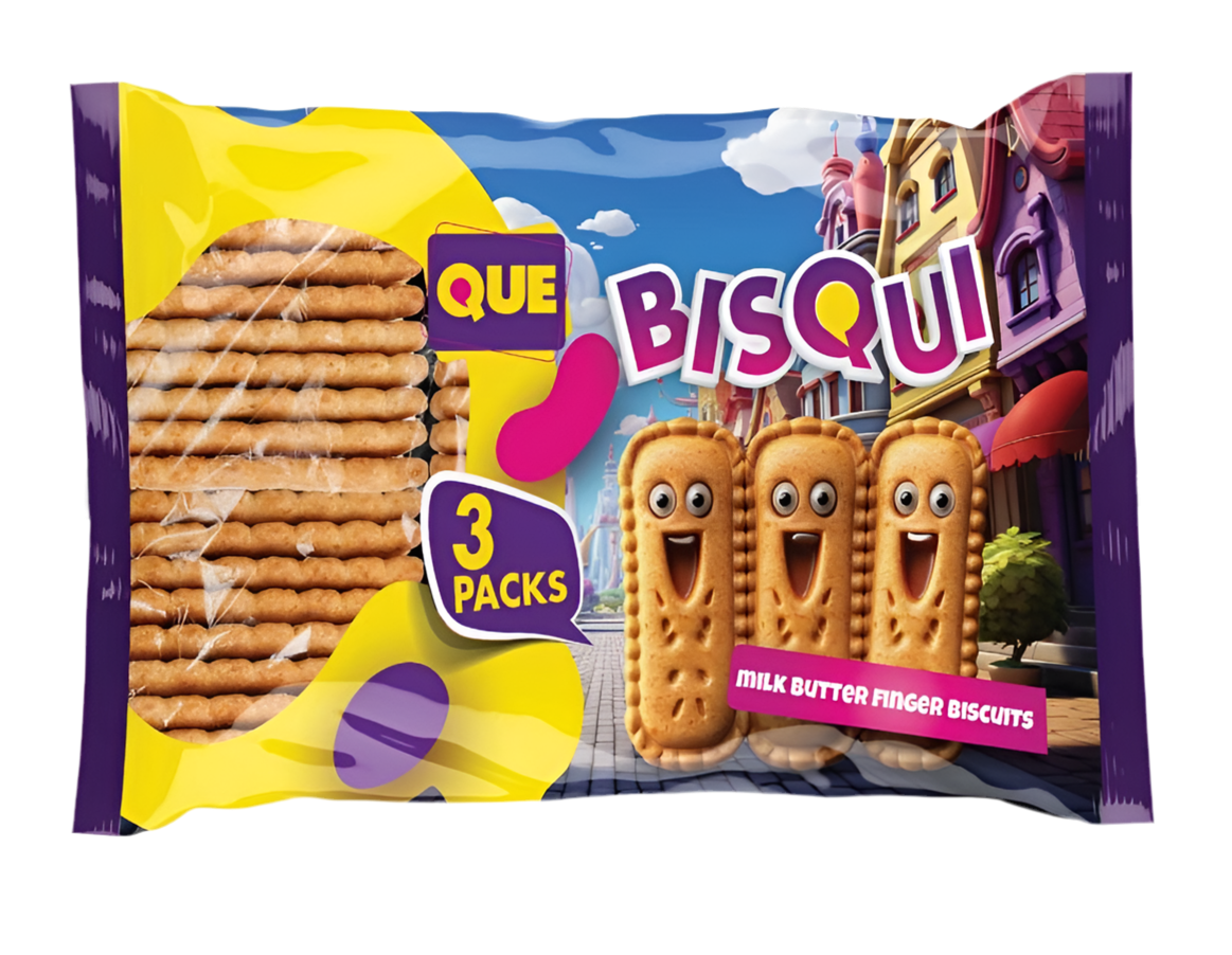 Que Bisqui Fingers Milk Flavor