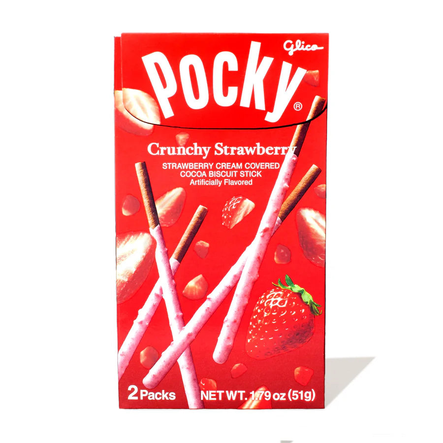 Pocky Crunch Strawberry