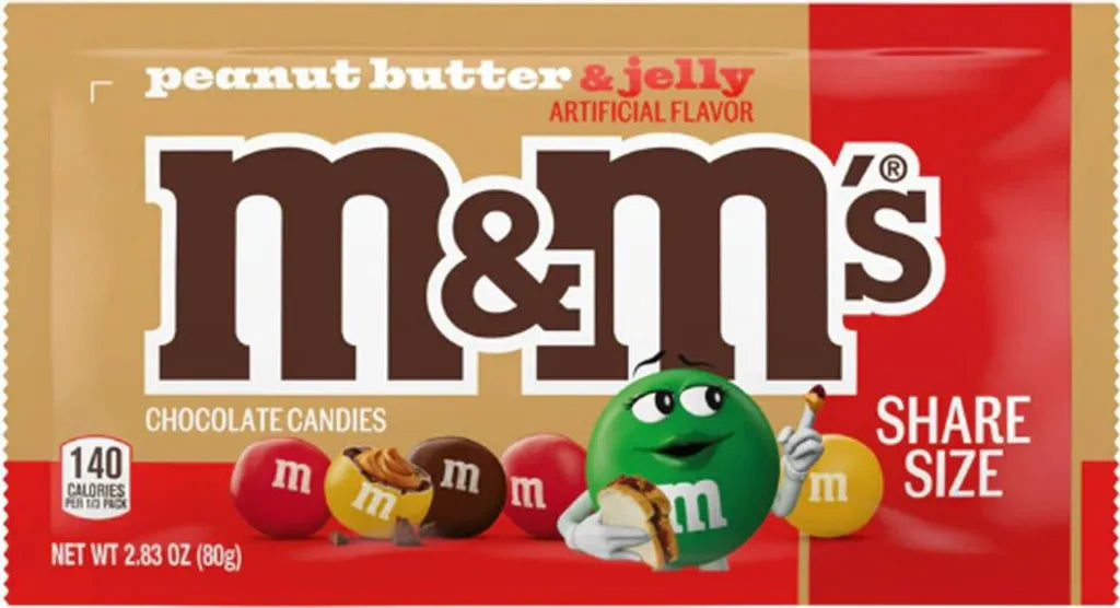 M&M peanutbutter und Jelly 80g