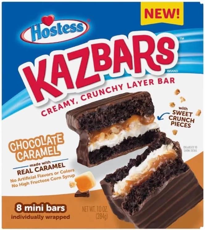 Hostess Kazbars Chocolate Caramel