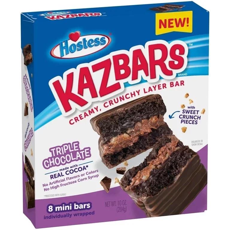 Hostess Kazbars Triple Chocolate